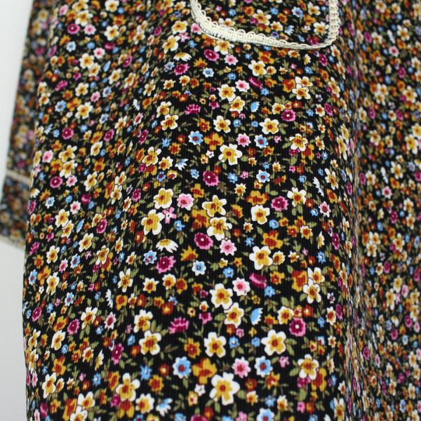 Trendy Black Themed Cute Princess Kurti - Image 3