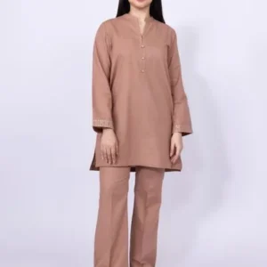 Brown Kurta and Trouser